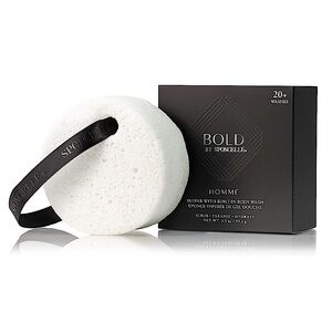 Spongelle Men's Limited Edition Homme Body Wash Infused Buffer in Bold